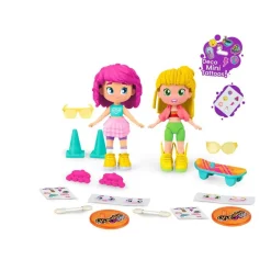 - Set de 2 chicas sobre ruedas*PINYPON