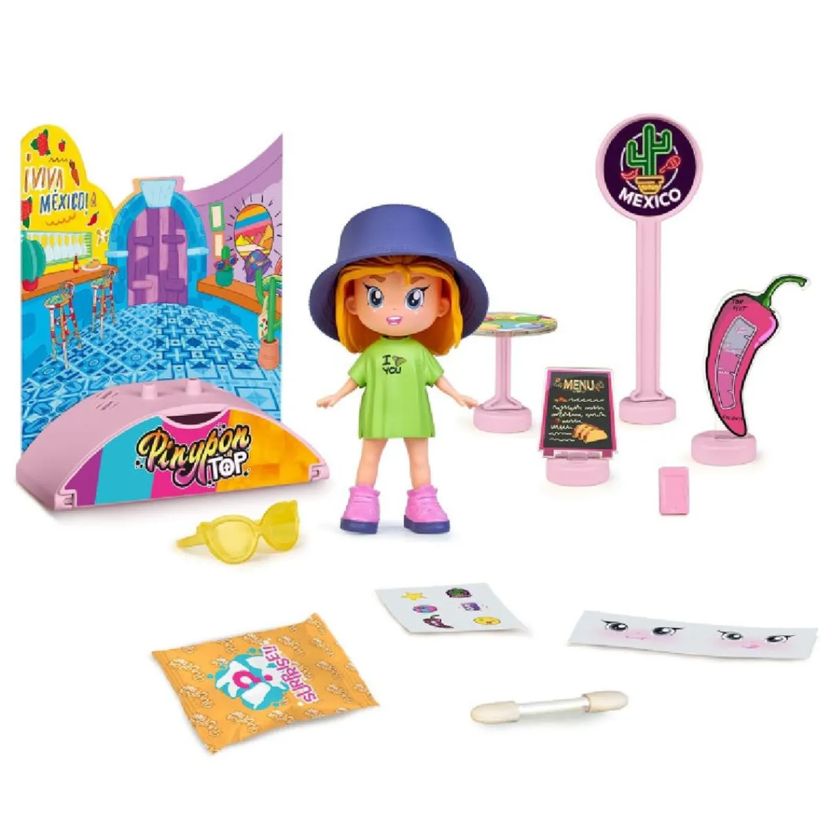New Top - Foodie Girl Muñeca (Varios Modelos) Coleccionables Y Mini Mundos