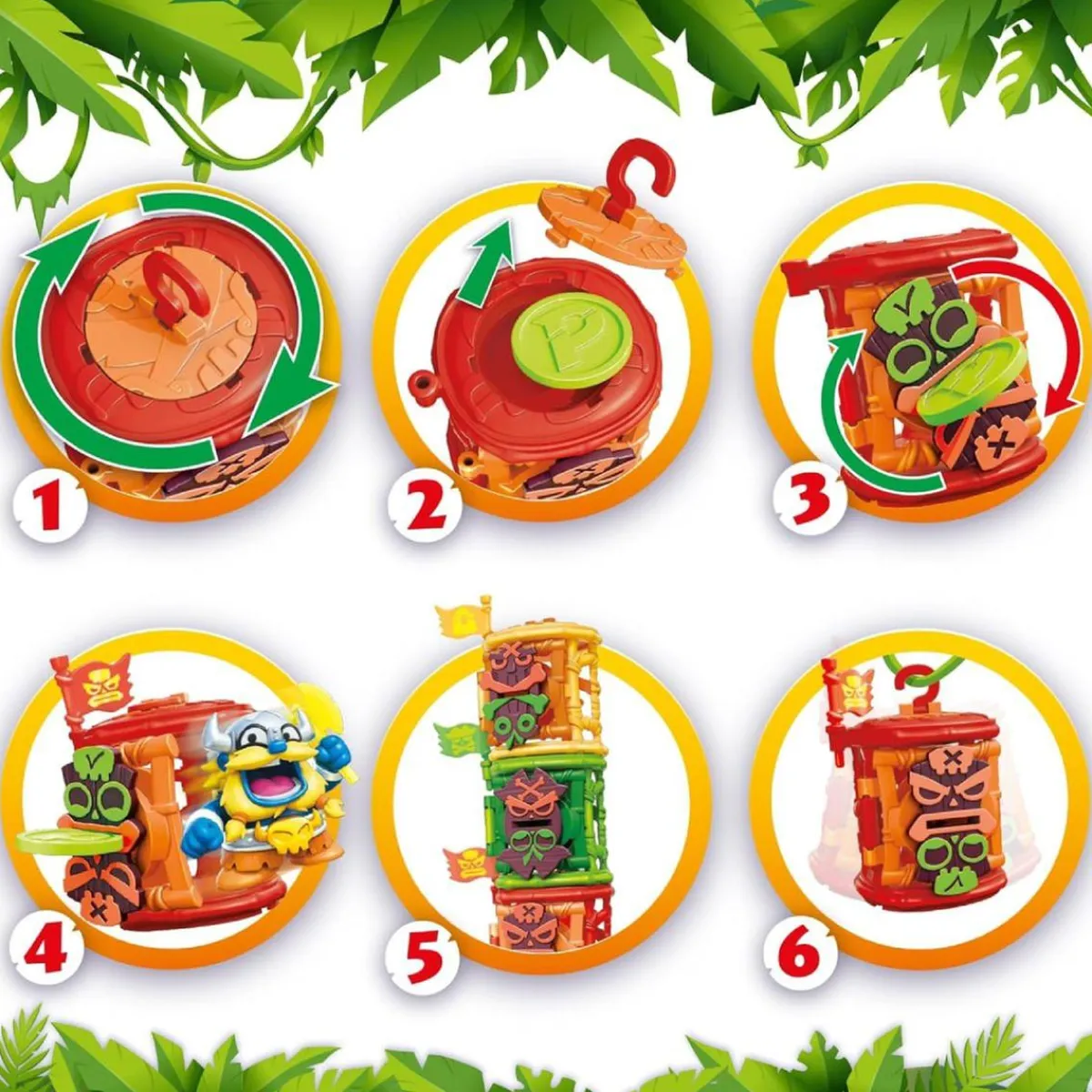 Crazy Jungle - Jungle Cage (varios modelos)*PIRATIX New