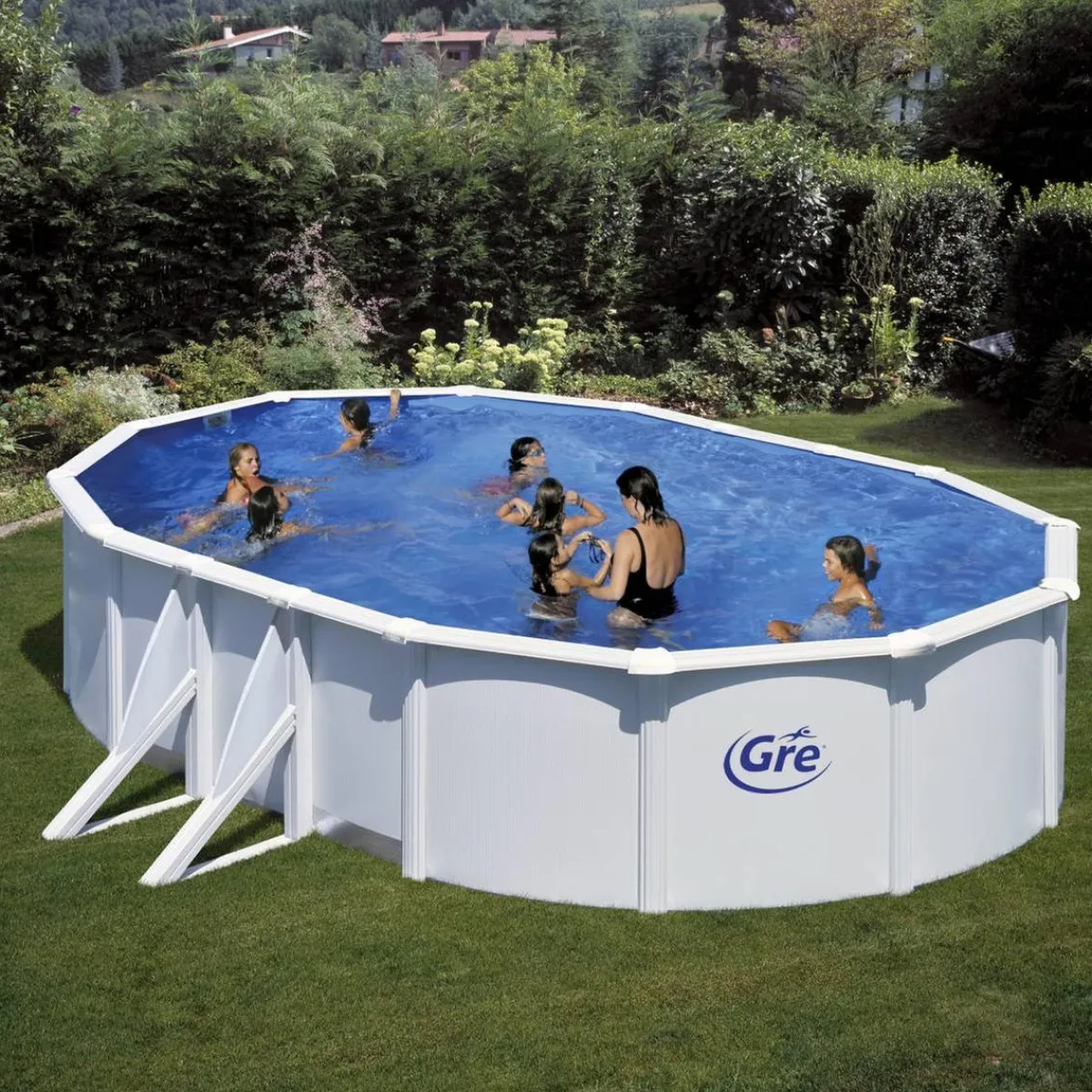 Piscina ovalada Bora Bora 500 x 300 cm*GRE Best