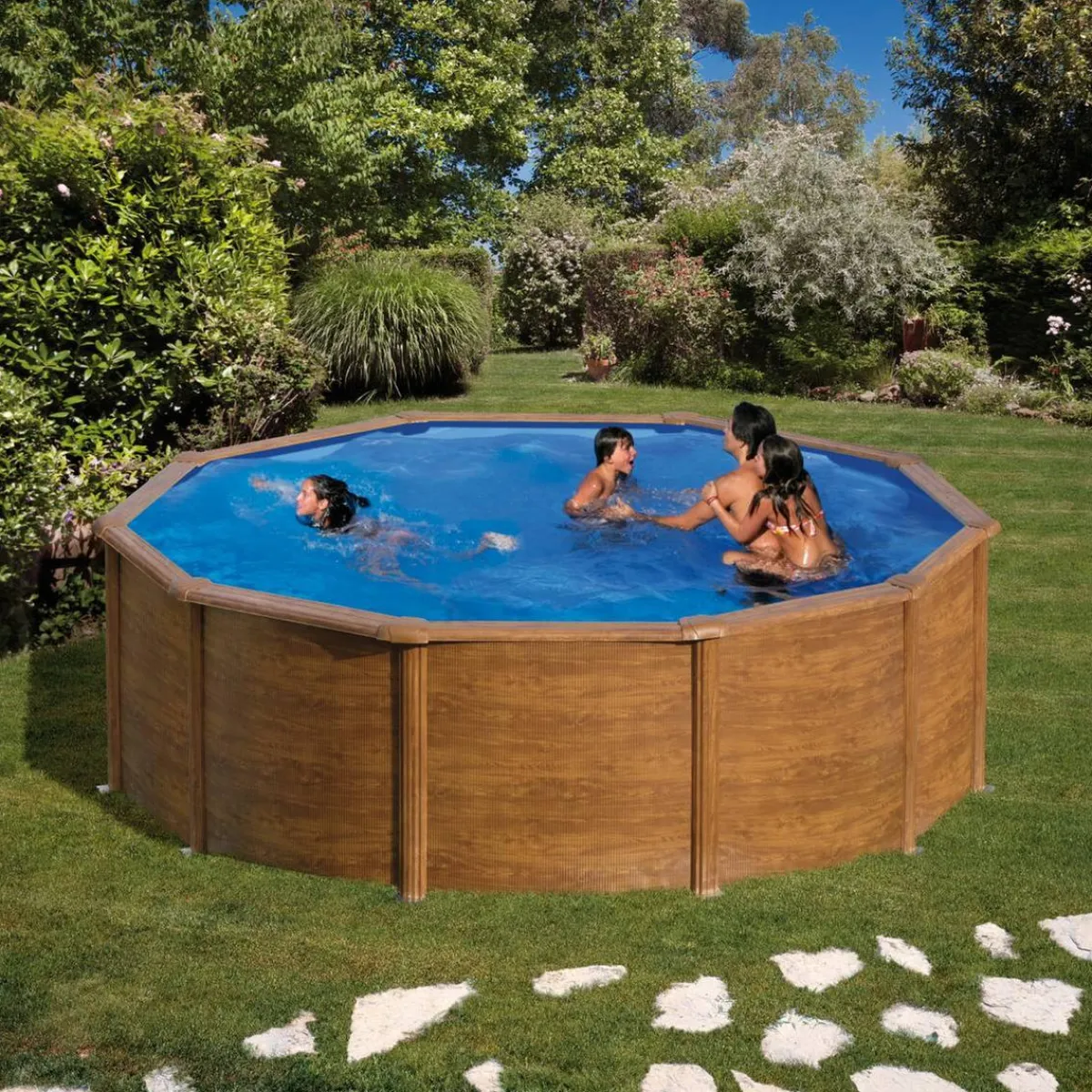 Piscina redonda Sicilia Ø 4,60 m*GRE Sale