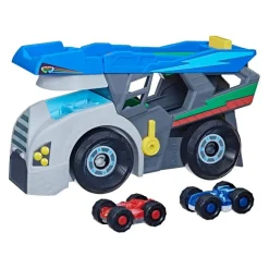 PJ Masks - Vehículo transportador Coleccionables Y Mini Mundos