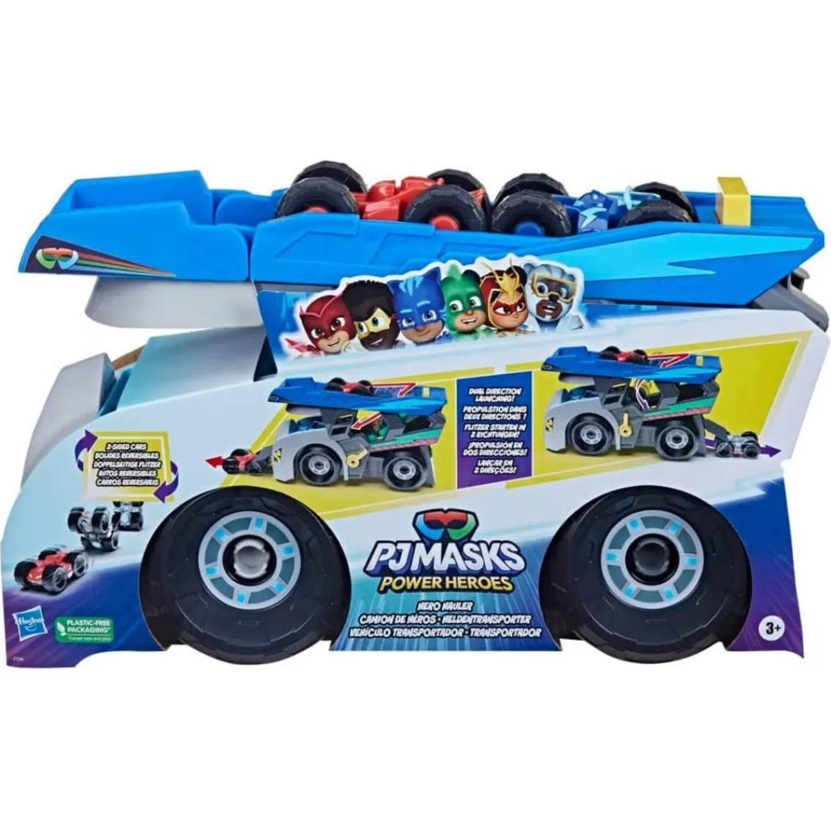 PJ Masks - Vehículo transportador Coleccionables Y Mini Mundos