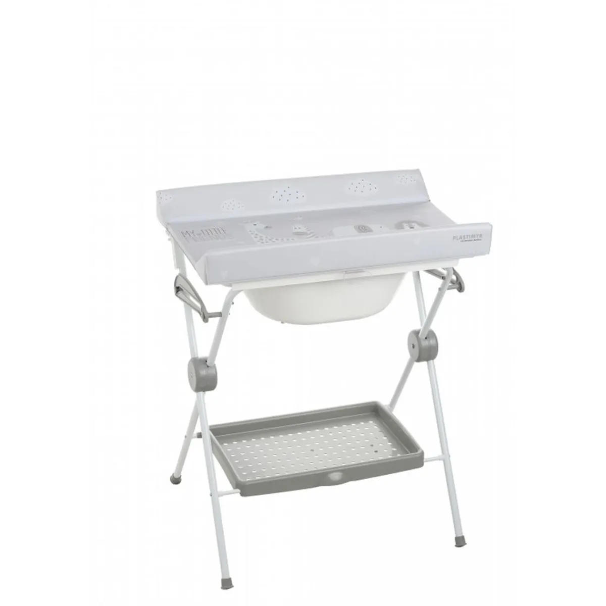 Clearance - Bañera Plegable Lea Safari Gris Baño Y Accesorios·Bañeras Cambiador
