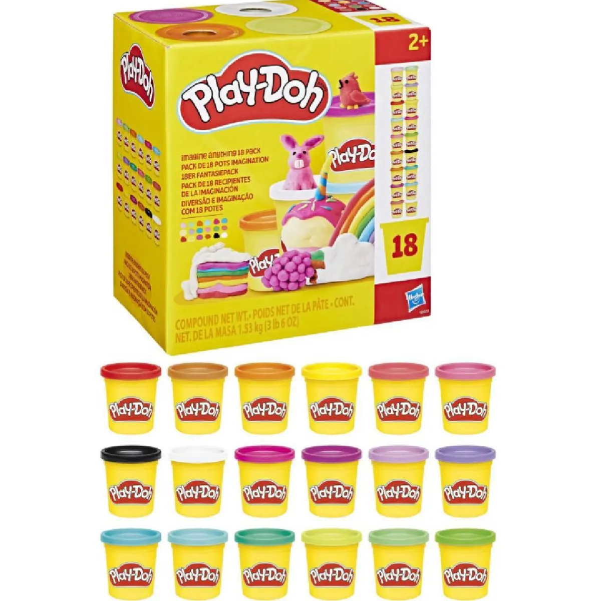 - Pack 18 Botes Imagine Anything*PLAY-DOH Online