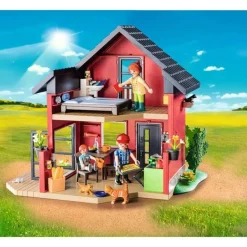 Clearance - Casa de campo y animales de granja Country ㅤ Juguetes De Construcción