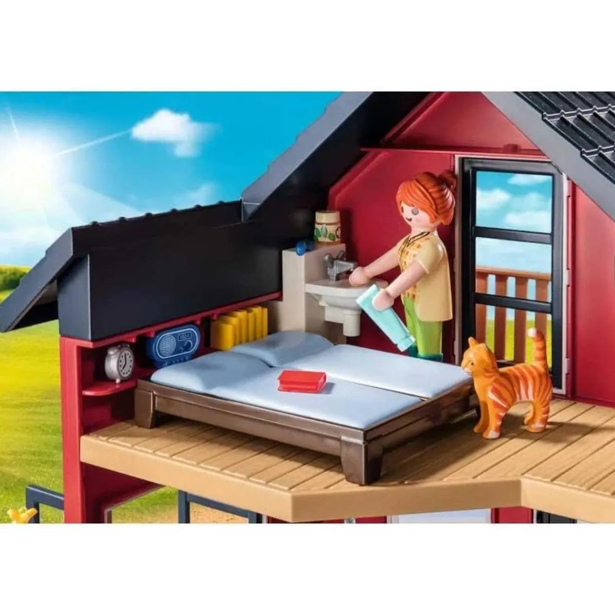 Clearance - Casa de campo y animales de granja Country ㅤ Juguetes De Construcción
