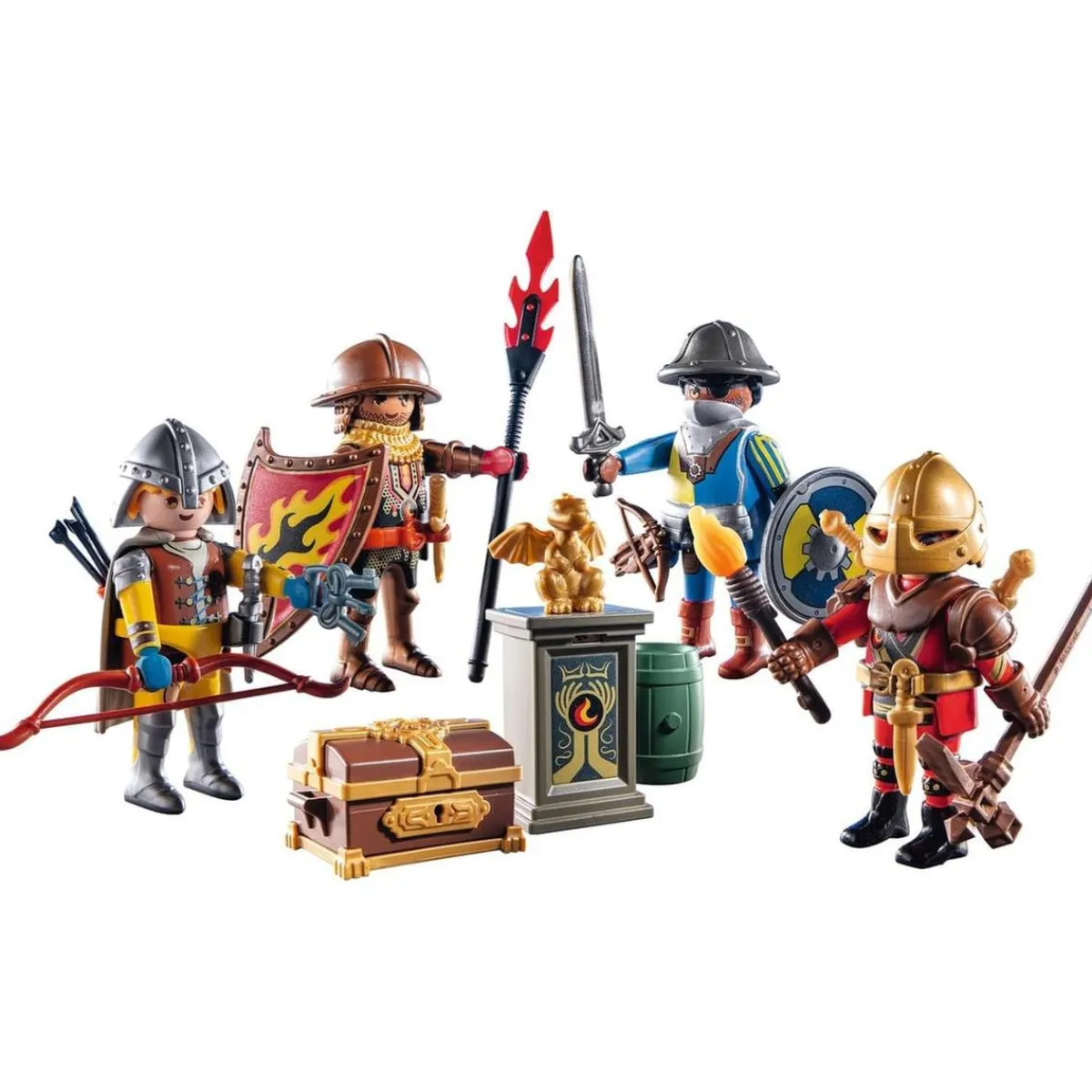 Hot - Figuras Defensores del Reino Novelmore ㅤ Juguetes De Construcción