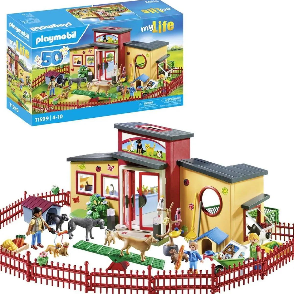 - Hotel de mascotas Juguetes De Construcción