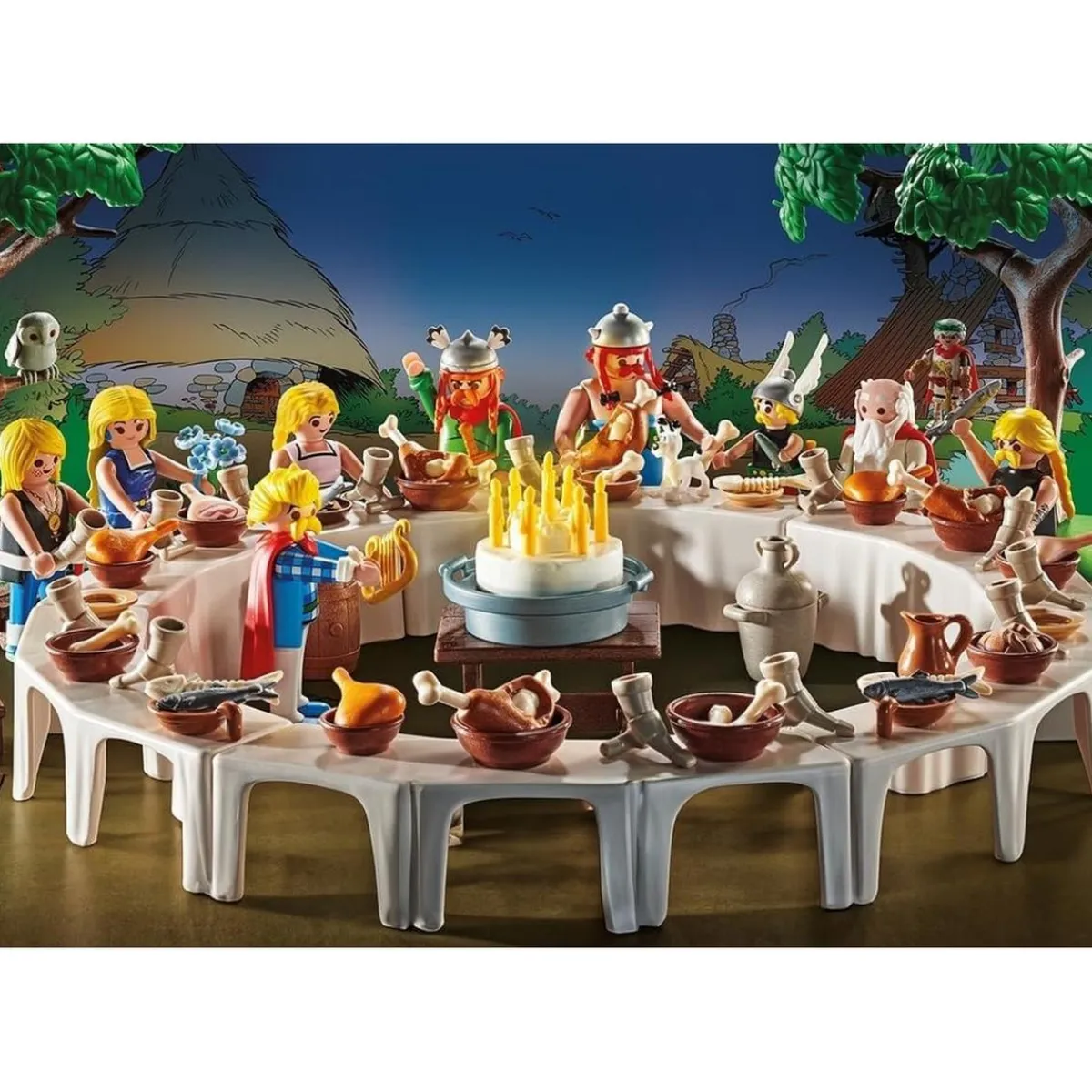 Clearance - Juguete Set Figuras Asterix ㅤ Juguetes De Construcción