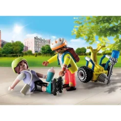 - Pack inicial de rescate con Balance Racer*PLAYMOBIL Clearance