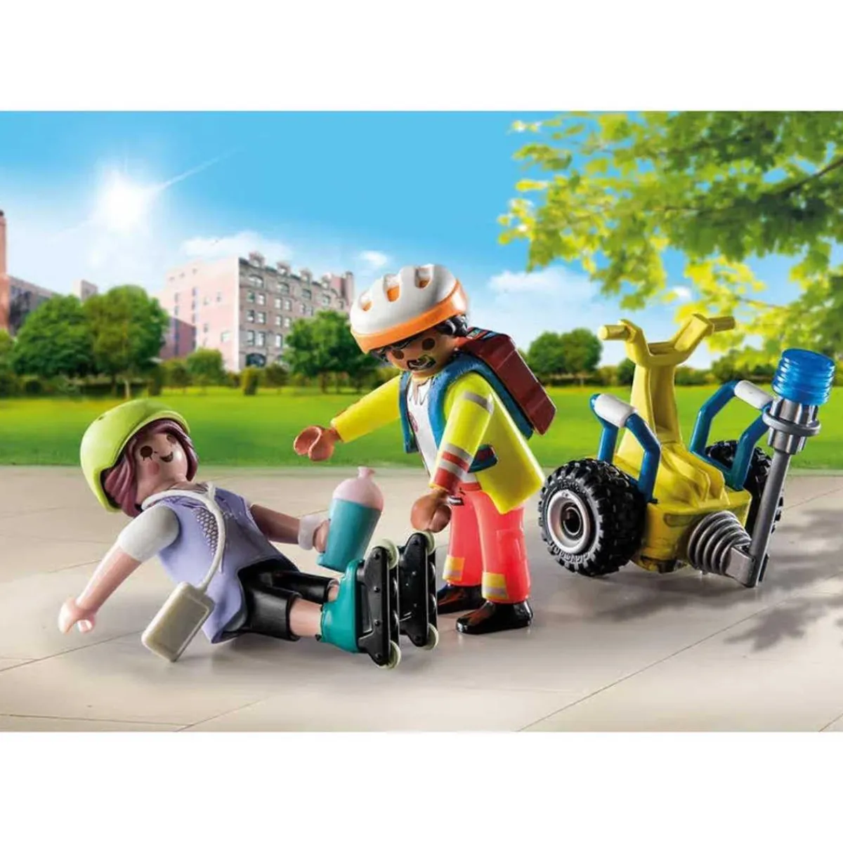 - Pack inicial de rescate con Balance Racer*PLAYMOBIL Clearance