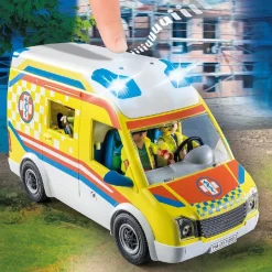 - City Life Ambulancia con luz y sonido ㅤ Juguetes De Construcción