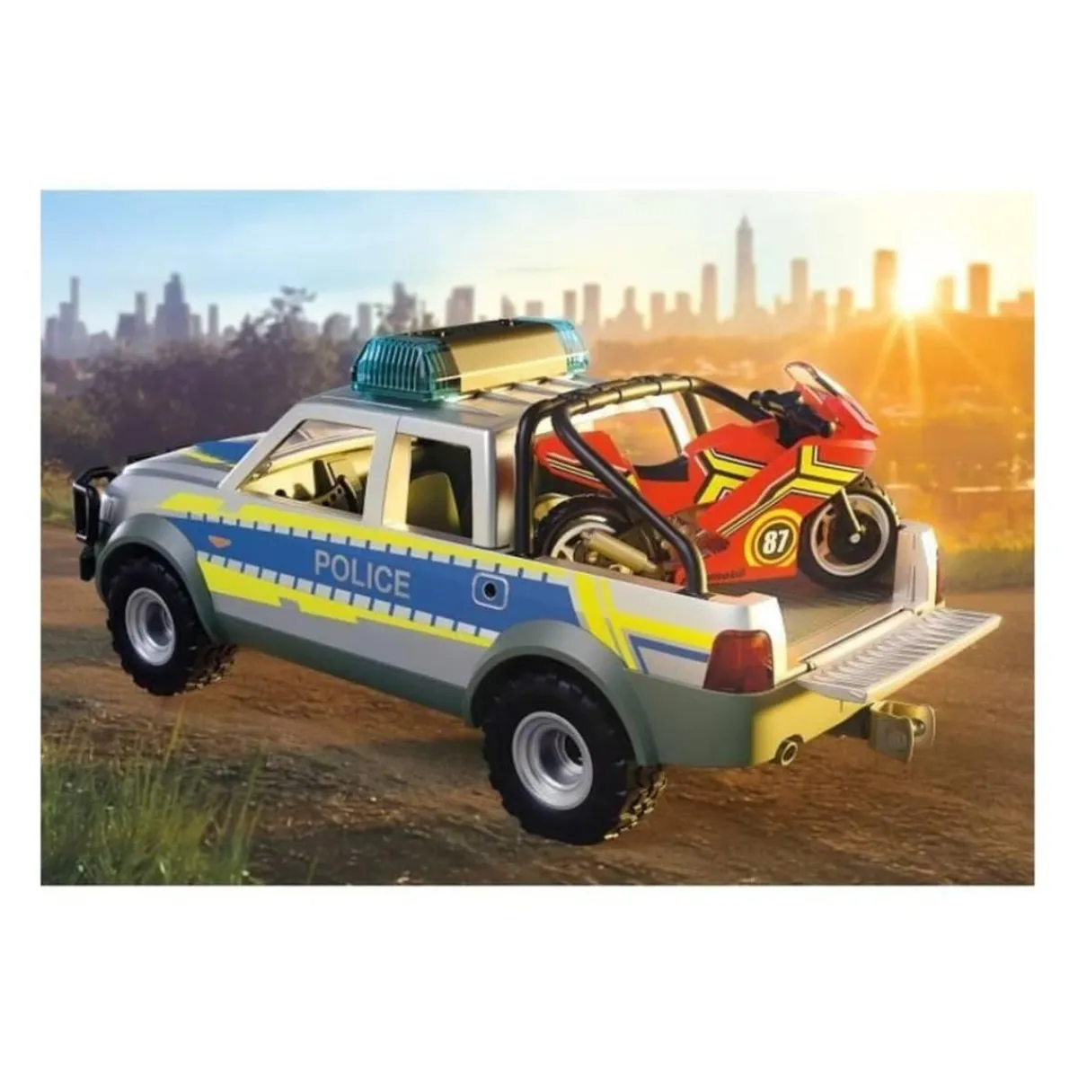 New City Action - Pick Up Persecución Policial Juguetes De Construcción