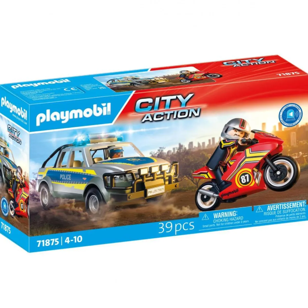 New City Action - Pick Up Persecución Policial Juguetes De Construcción