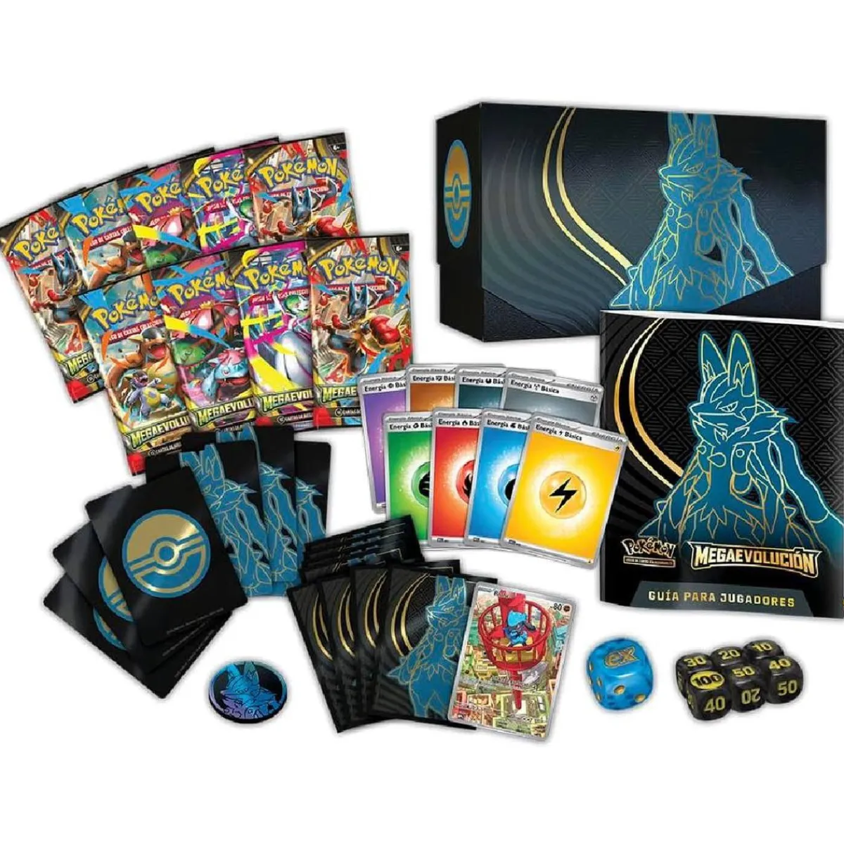 Discount Pokémon - Caja de Entrenador Élite Mega Evolución en español (Varios modelos) Juegos Y Puzzles|Friki Zone