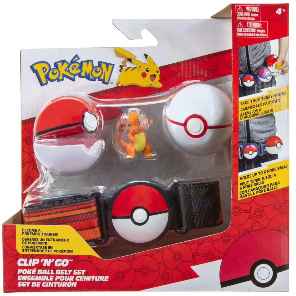 Pokémon - Cinturón Entrenador (varios modelos) Figuras De Acción