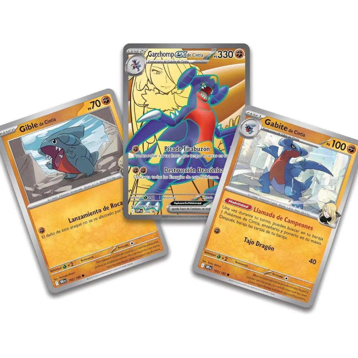 Pokémon - Colección Premium - Garchomp ex de Cintia (español)*POKEMON