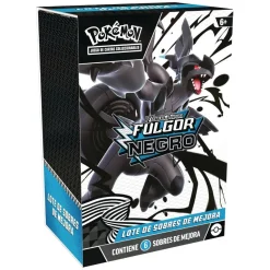 Pokémon - Pack 6 sobres de cartas Escarlata y Púrpura Fulgor Negro (español)*BANDAI Clearance