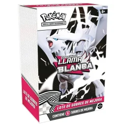 Hot Pokémon - Pack 6 sobres de cartas Escarlata y Púrpura Llama Blanca (español) Juegos Y Puzzles|Friki Zone
