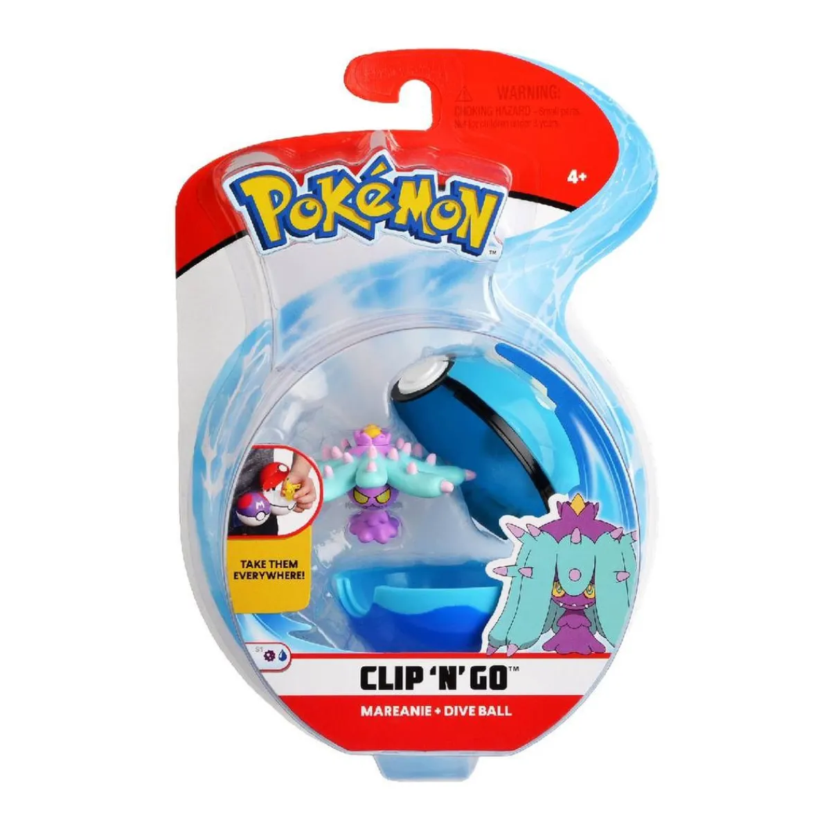 Pokémon - Poké Ball Clip N Go (varios modelos)*BIZAK