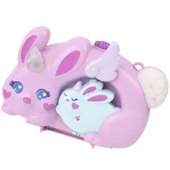 Clearance Polly Pocket - Cofre Bolso Conejito Coleccionables Y Mini Mundos