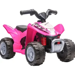 Quad eléctrico Honda rosa*Homcom Clearance