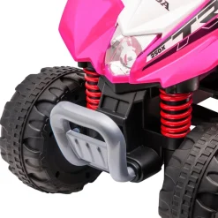 Quad eléctrico Honda rosa*Homcom Clearance