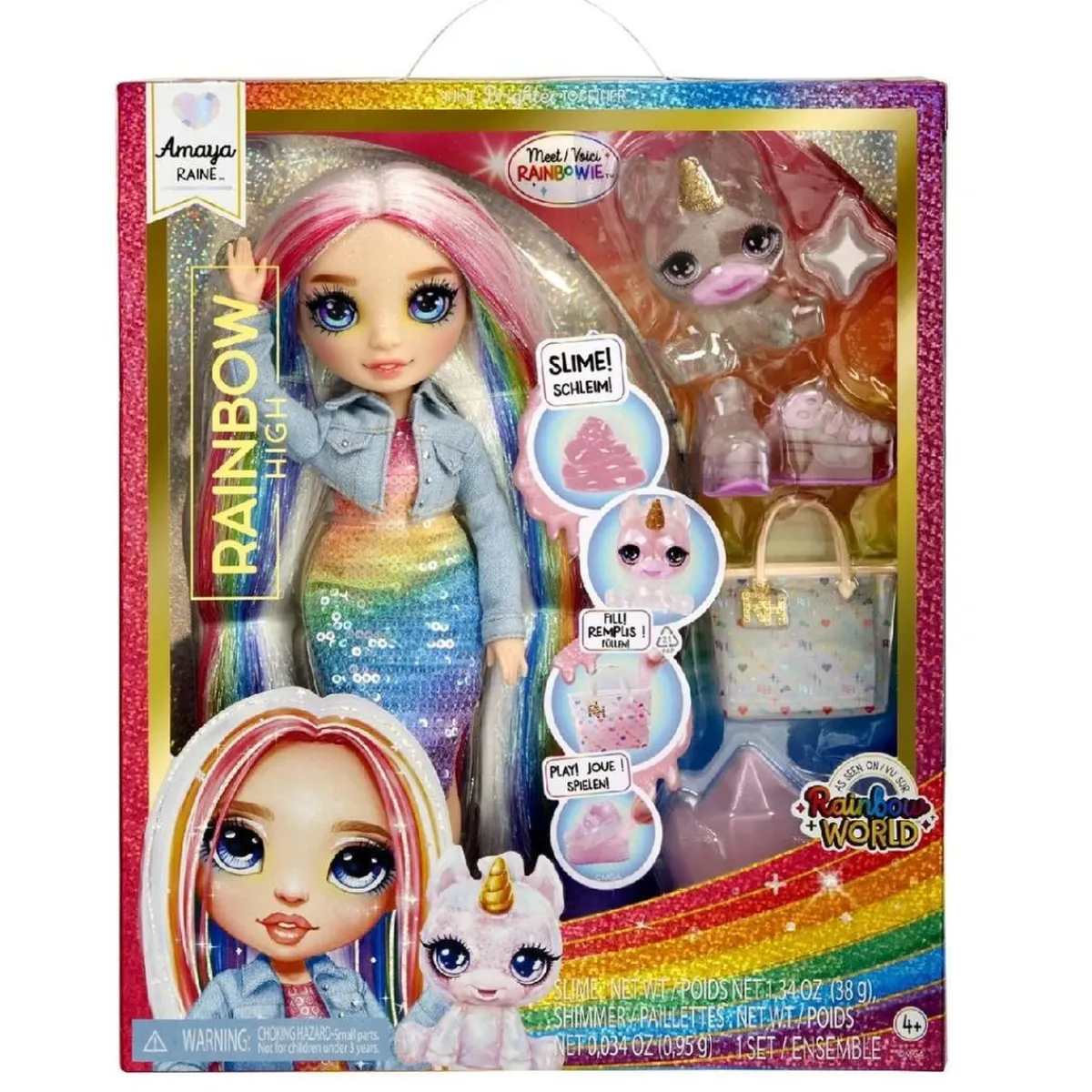 - Amaya Raine - Muñeca Rainbow World*RAINBOW HIGH Best