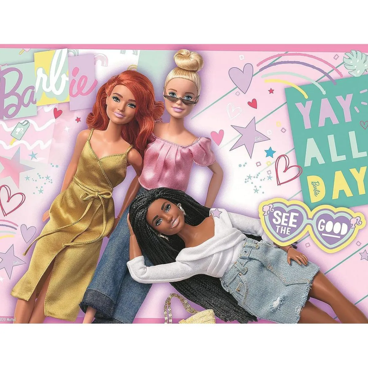 Best Ravensburger - Colección de puzzle Barbie 4x100 piezas ㅤ Juegos Y Puzzles