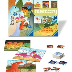 Outlet Ravensburger - Dinosaurios Memory y Puzzle multipack, cartas y piezas variadas ㅤ Friki Zone|Juegos Y Puzzles