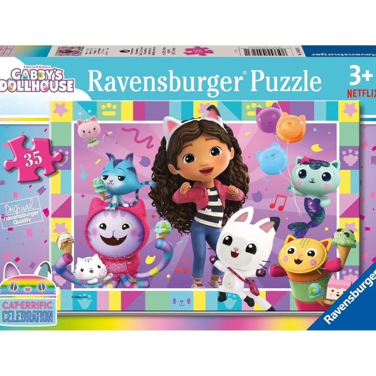 New Ravensburger - Gabbys Dollhouse - Puzzle 35 piezas Juegos Y Puzzles