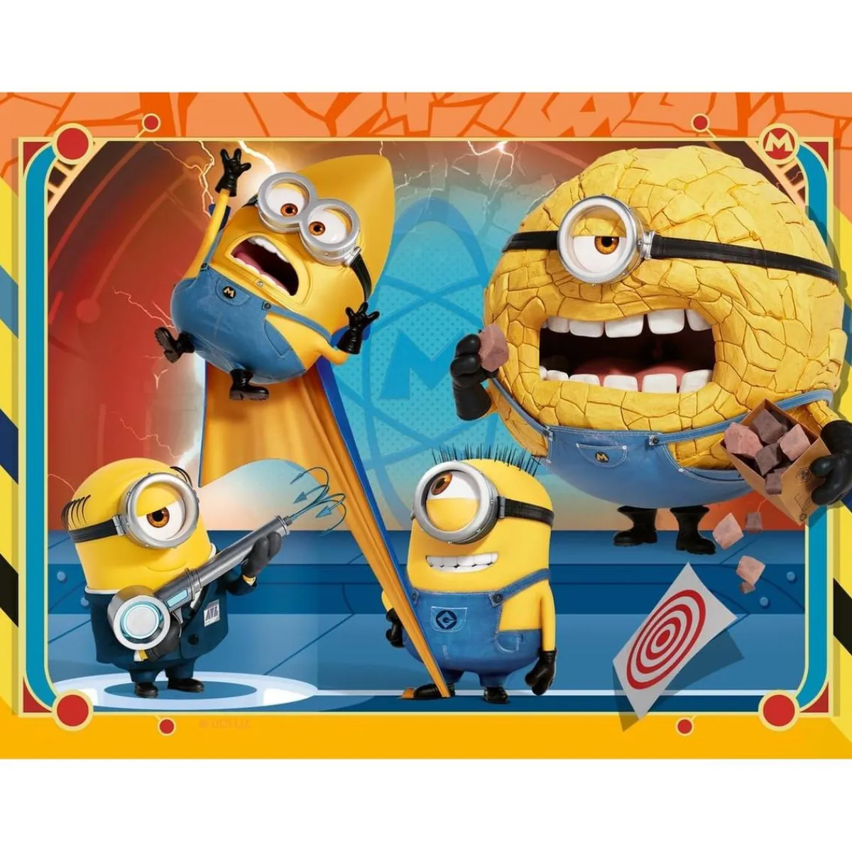 - Gru - Puzzle 4 in a box Mi Villano Favorito 4*RAVENSBURGER New