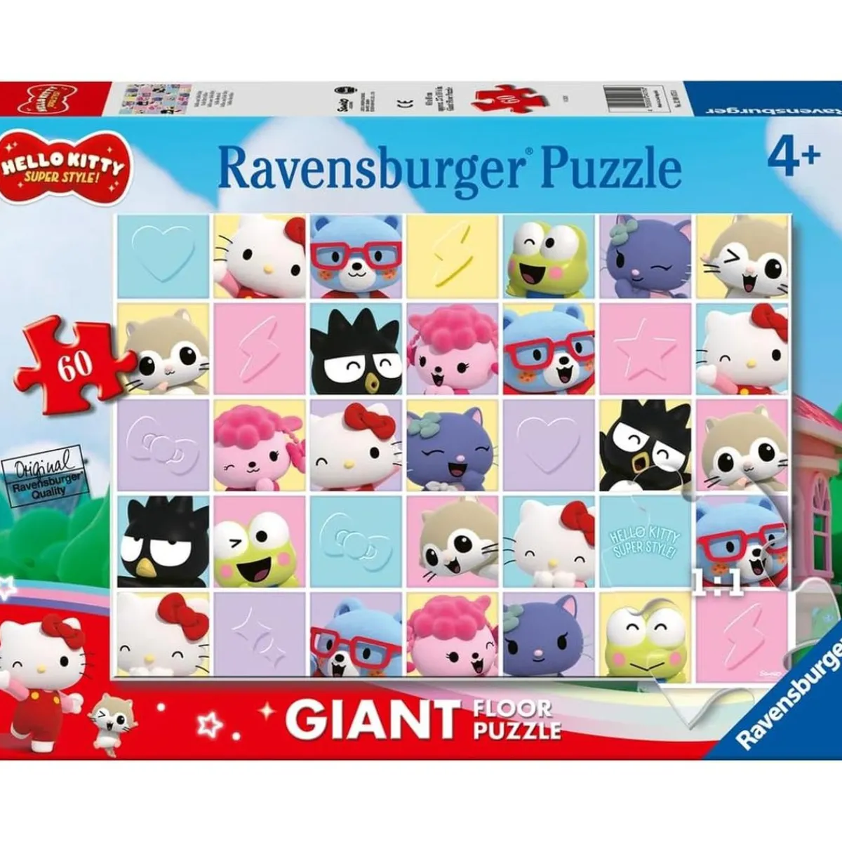 Ravensburger - Hello Kitty - Puzzle de 60 piezas gigante*RAVENSBURGER IBÉRICA Discount