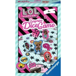 Ravensburger - Juego de dados y tablero LOL en viaje ㅤ*RAVENSBURGER IBÉRICA Outlet