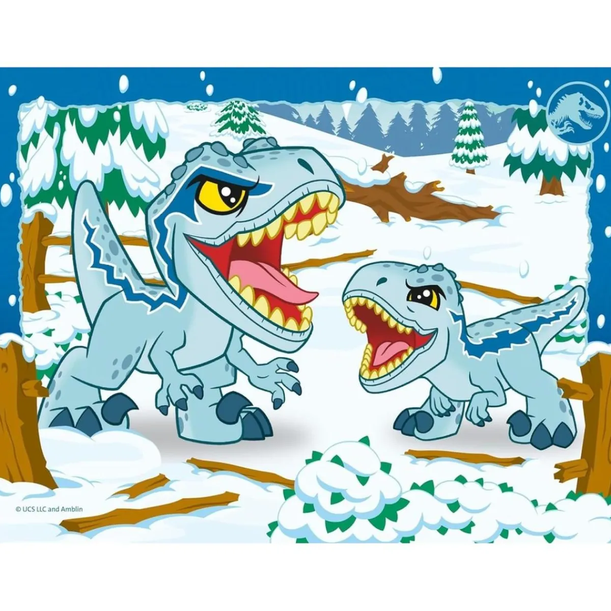 - Jurassic World - Puzzle 4 in a box*RAVENSBURGER Outlet