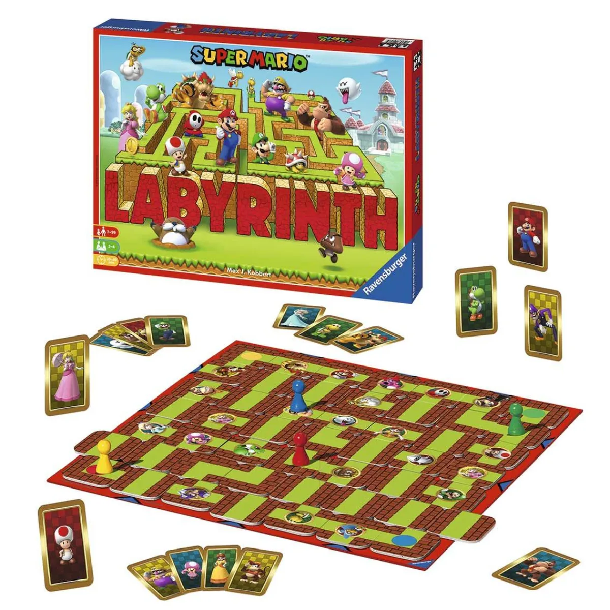 - Laberinto de Super Mario - Juego de Mesa*RAVENSBURGER Outlet