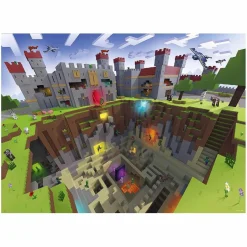 Ravensburger - Minecraft - Puzzle 300 piezas XXL Juegos Y Puzzles
