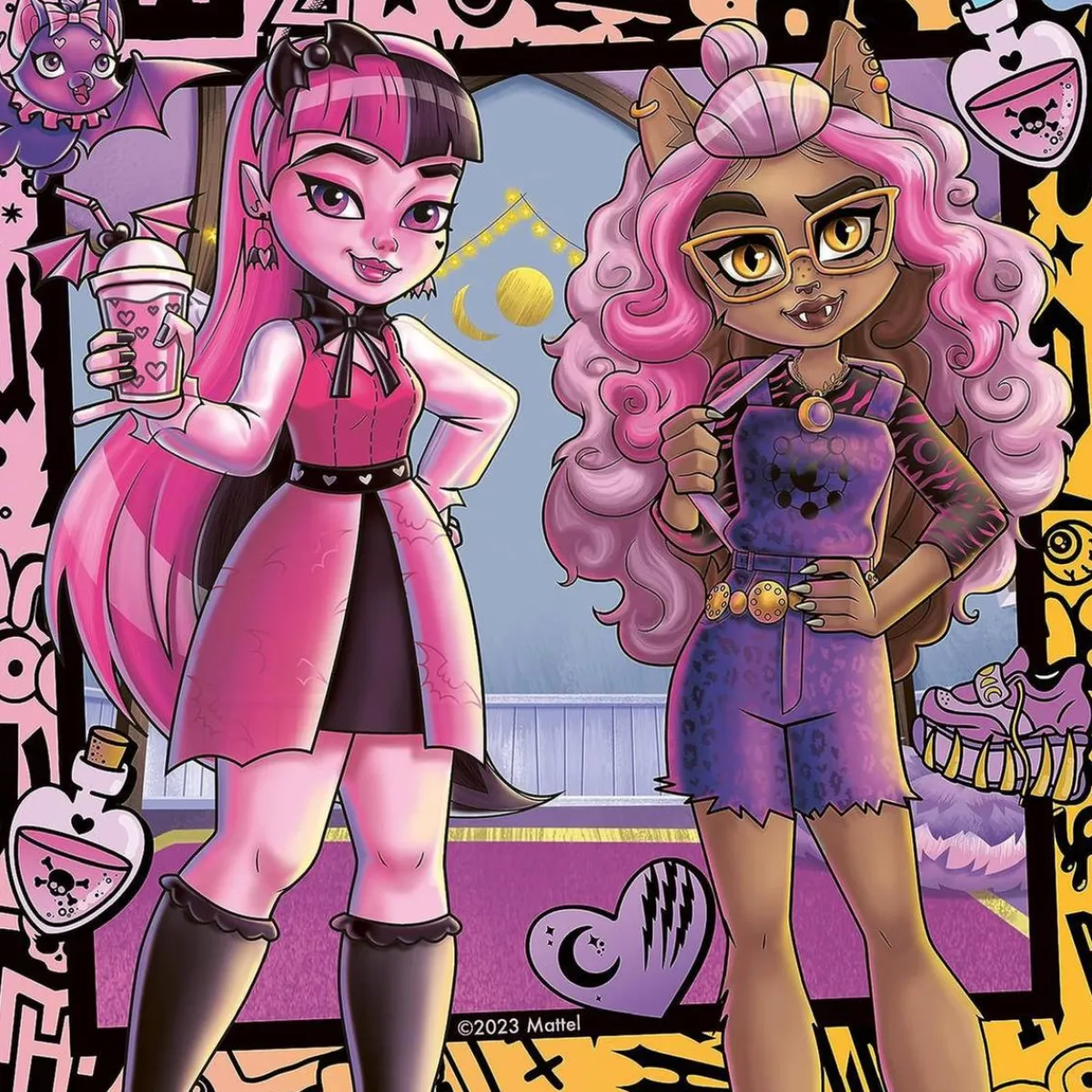 Discount Ravensburger - Monster High - Puzzle colección Monster High, 3 x 49 piezas ㅤ Juegos Y Puzzles