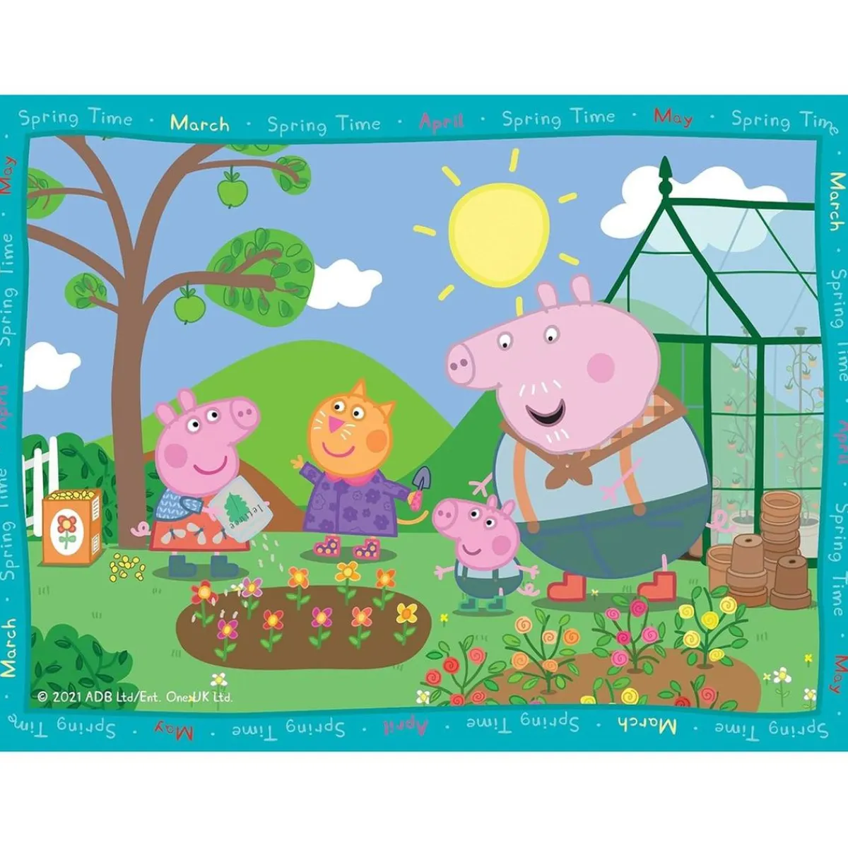 - Peppa Pig - Puzzle 4 in a box*RAVENSBURGER New