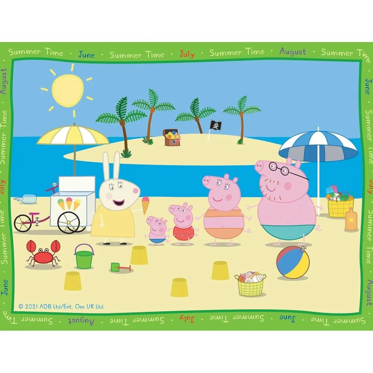 - Peppa Pig - Puzzle 4 in a box*RAVENSBURGER New