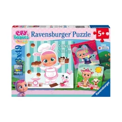 Outlet - Puzzle 3 en 1 Bebés Llorones Juegos Y Puzzles