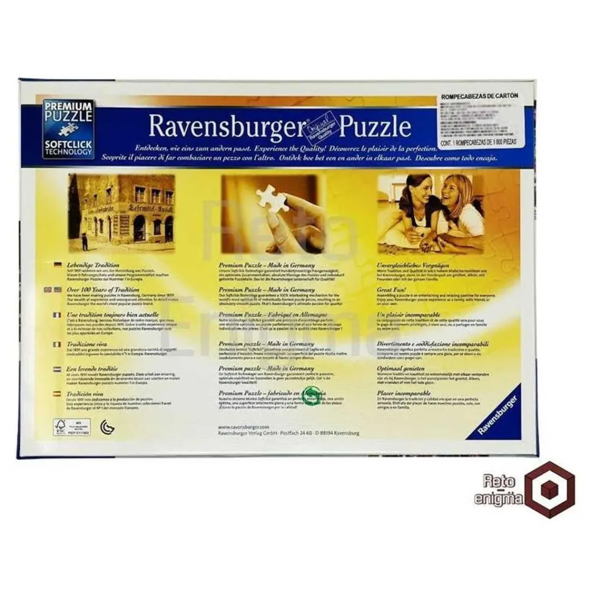 Best Ravensburger - Puzzle 1500 piezas: El beso de Klimt, arte y calidad ㅤ Juegos Y Puzzles