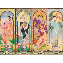 New Ravensburger - Puzzle Arte Mil Piezas Cuatro Estaciones ㅤ Juegos Y Puzzles