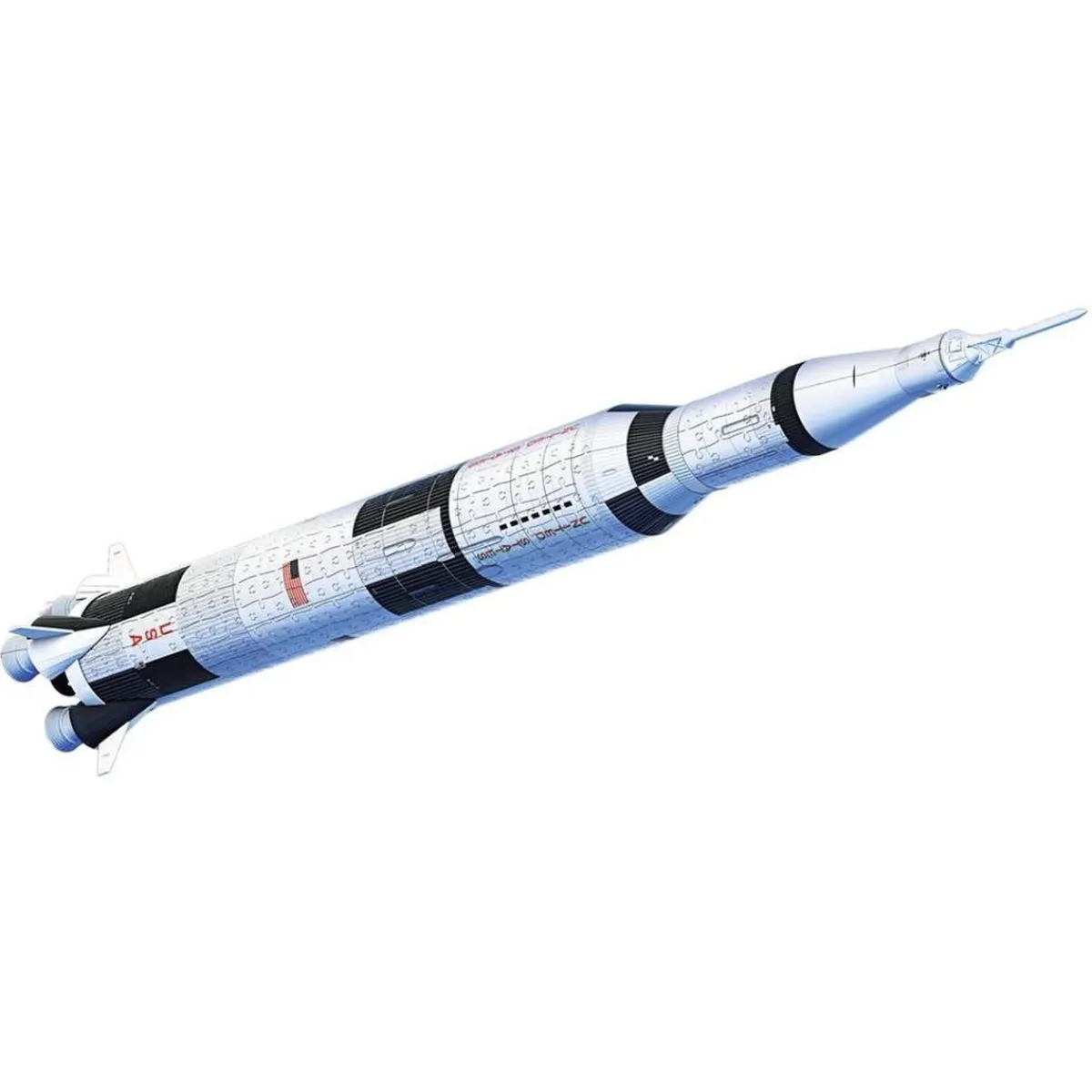 New Ravensburger - Puzzle 3D Apollo Saturn V Rocket, 440 piezas ㅤ Juegos Y Puzzles