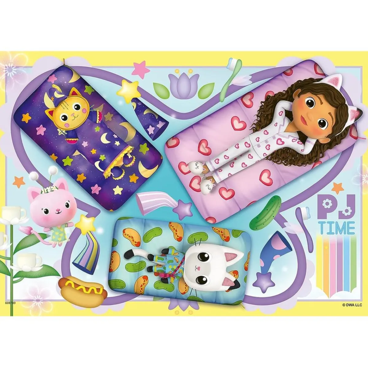 Ravensburger - Puzzle infantil colección Gabby's Dollhouse, 2 x 12 piezas ㅤ*RAVENSBURGER IBÉRICA Sale