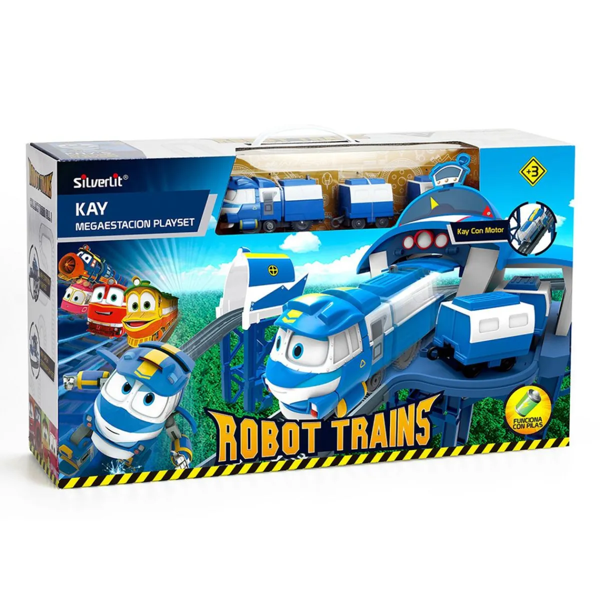 Robot Trains - Megaplayset Estación de Kay*BIZAK Outlet