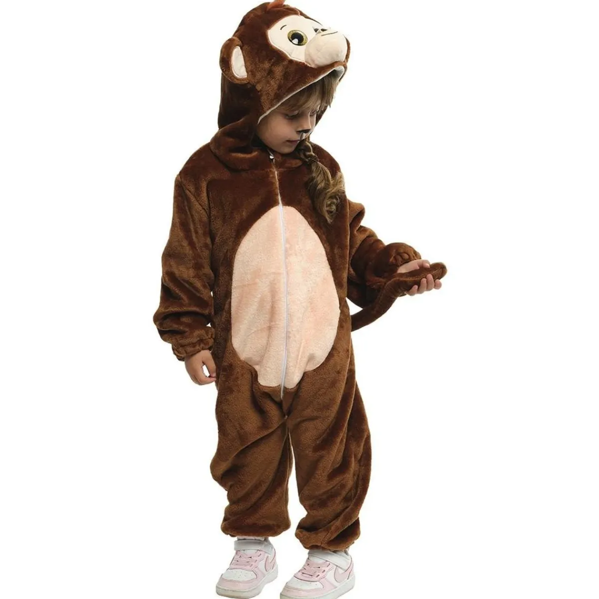 Best - Disfraz Mono Jungla talla M (5-7 años) Disfraces|Halloween