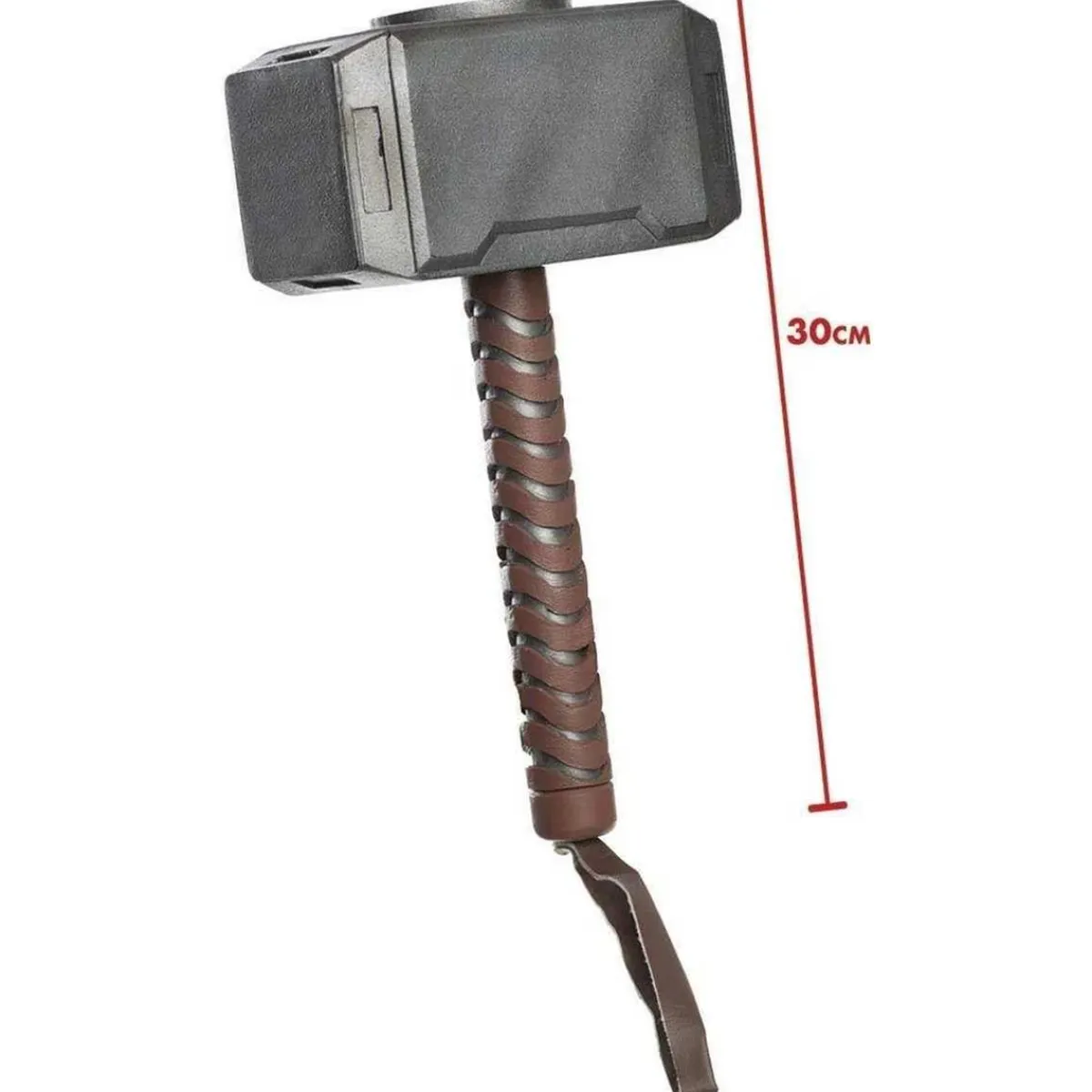 - Thor - Martillo de Thor tamaño infantil, oficial Marvel Avengers ㅤ*RUBIE'S Discount