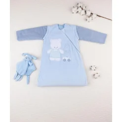 Saco de dormir con mangas bebé niño azul TOG 3,5*Prenatal Outlet